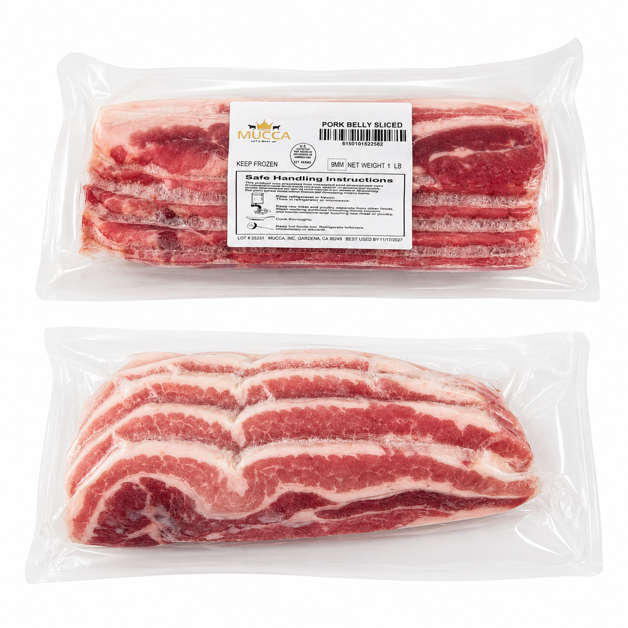 Premium Pork Belly 9mm (1lb)