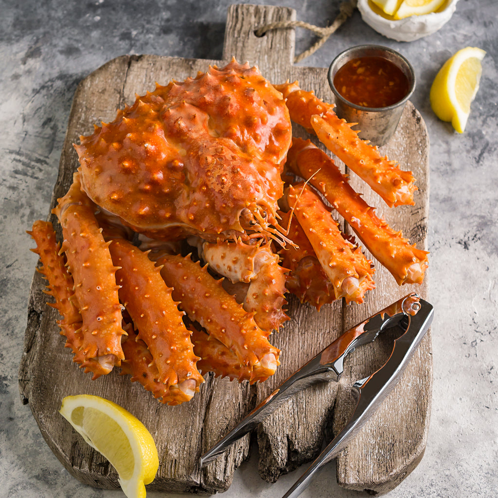 Order Wild-Caught King Crab – 5+ lbs Each, Premium Alaskan King Crab Delivered