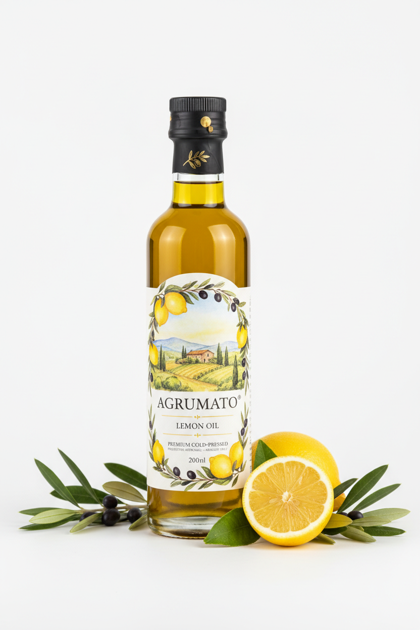 Agrumato® Lemon Oil 200ml Produced by: AGRUMATO®  in Abruzzo, Italy