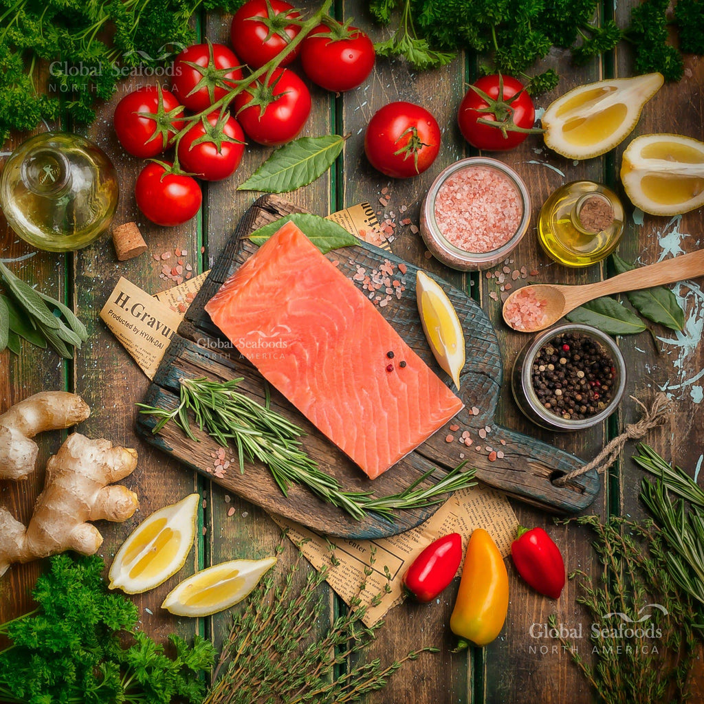 Premium Coho Salmon Fillet Portions - Fresh | Global Seafoods
